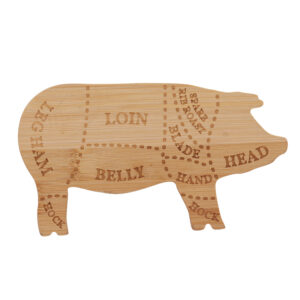 Esschert Design Cutting board pig S | Trends & Vision (FF606) - 01