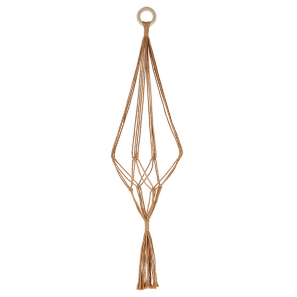 Esschert Design Macramé plant hanger L | Trends & Vision (JP021) - 01