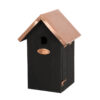 Esschert Design Bird house black copper blue tit