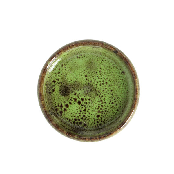 Esschert Design Saucer glazed green 9cm | Trends & Vision (PP023) - 02