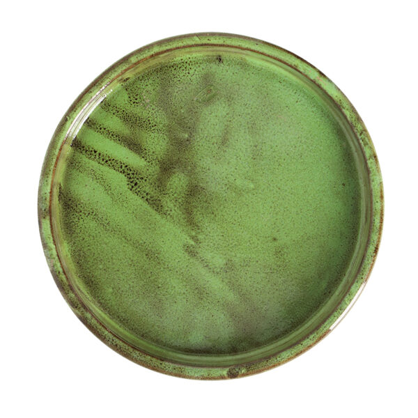 Esschert Design Saucer glazed green 25cm | Trends & Vision (PP026) - 02