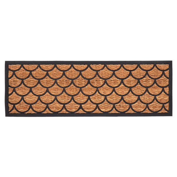 Esschert Design Doormat rubber/cocos shingle XL | Trends & Vision (RB311) - 01