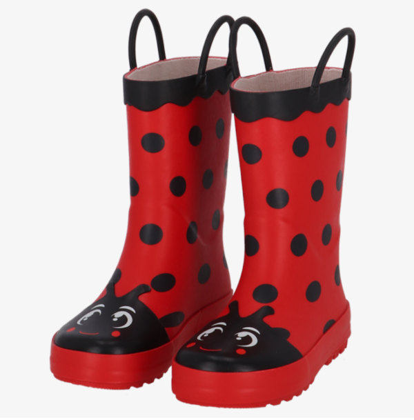 Esschert Design Childrens boots ladybird 29-30