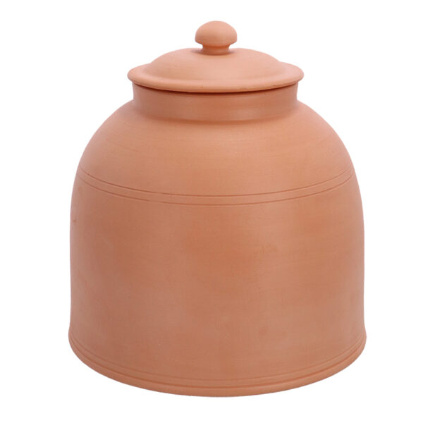 Esschert Design Bleaching pot terracotta L with lid (AT57 8714982276873) - 1