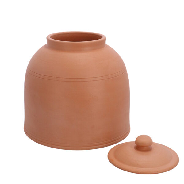 Esschert Design Bleaching pot terracotta L with lid (AT57 8714982276873) - 2