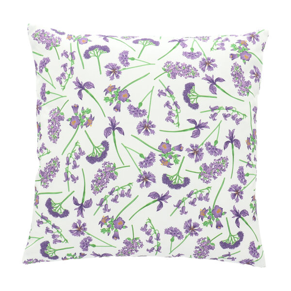 Esschert Design Outdoor cushion flowers purple (BK039 8714982276903) - 1