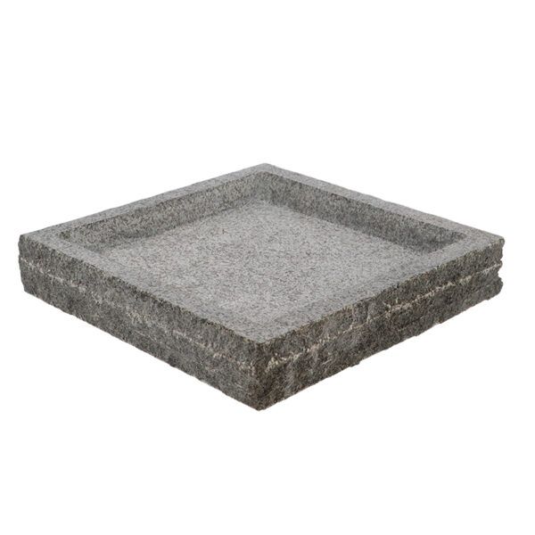 Esschert Design Bird bath granite square (FB652 8714982276262) - 4