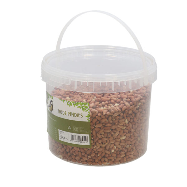 Esschert Design Red peanuts 2.5 kg in bucket (FB961 8714982278297) - 2