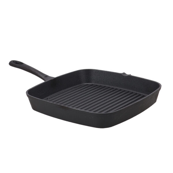 Esschert Design Square cast iron frying pan (FF640 8714982276576) - 1