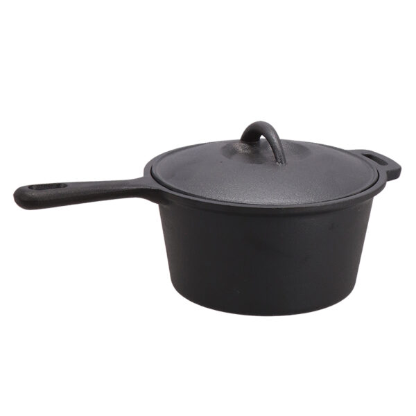 Esschert Design Pan with cast iron lid (FF642 8714982276590) - 1