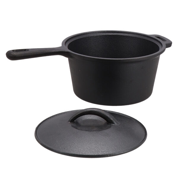 Esschert Design Pan with cast iron lid (FF642 8714982276590) - 4