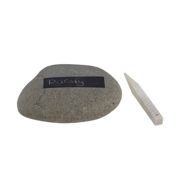 Esschert Design Plant label boulder with soapstone chalk (GT359 8714982274534) - 4