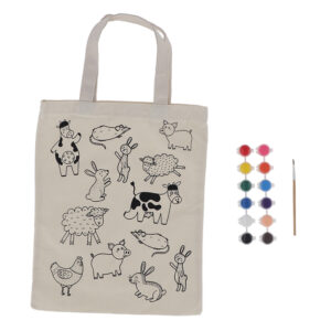 Esschert Design Colouring Bag "Farm Animals" (KG340 8714982275586) - 1