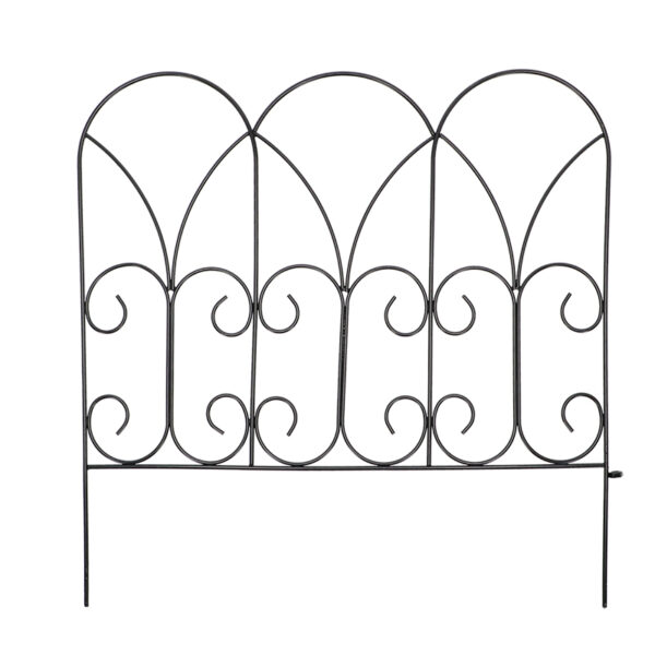 Esschert Design Metal border fence curls (PS33 8714982276460) - 1