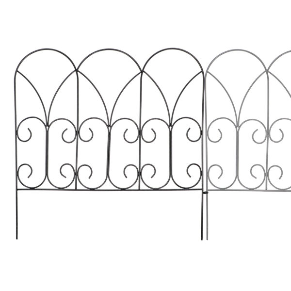 Esschert Design Metal border fence curls (PS33 8714982276460) - 2