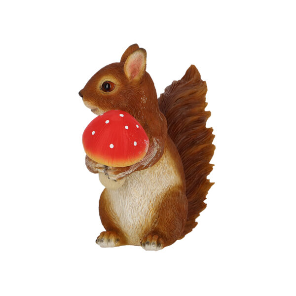 Esschert Design Squirrel with Porcini Mushroom (37000661 8713968379546) - 03