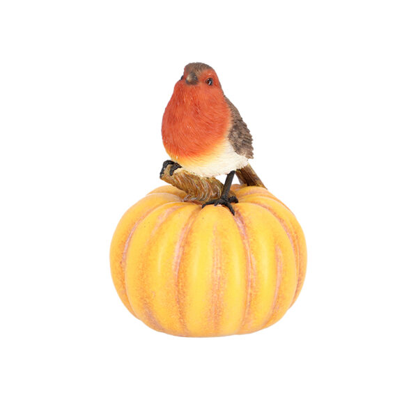 Esschert Design Robin on pumpkin (37000663 8713968379560) - 02