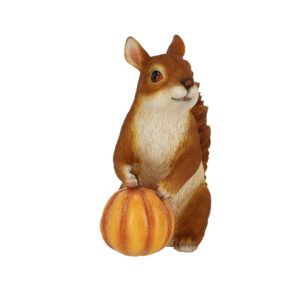 Esschert Design Squirrel with pumpkin (37000664 8713968379577) - 01