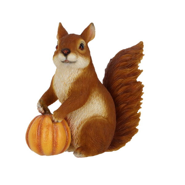 Esschert Design Squirrel with pumpkin (37000664 8713968379577) - 03