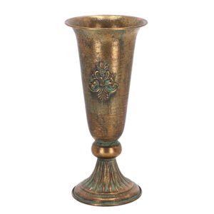 Esschert Design Aged Metal flower vase (AM129 8714982285851) - 01