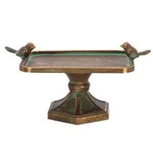 Esschert Design Aged Metal bird bath M (AM131 8714982285875) - 01