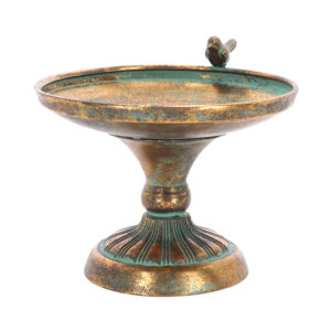 Esschert Design Aged Metal bird bath L (AM132 8714982285882) - 01