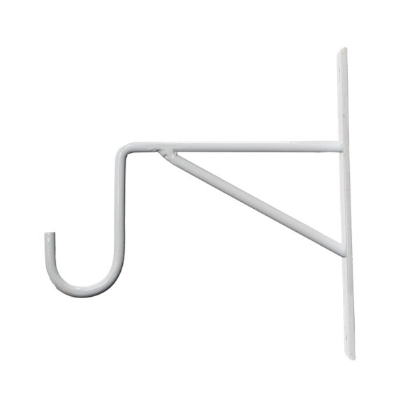 Esschert Design Hanging basket hook white 15 cm (BPH211 8714982289279) - 03