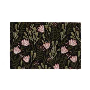 Esschert Design Doormat coir floral black M (RB323 8714982287084) - 01