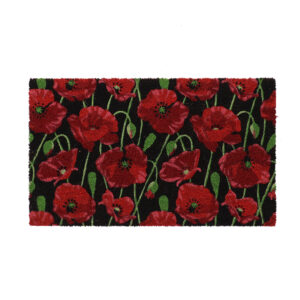 Esschert Design Doormat coir poppy L (RB324 8714982287091) - 01