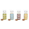 Esschert Design Striped candle in bottle choice (TR094 8714982289163) - 02