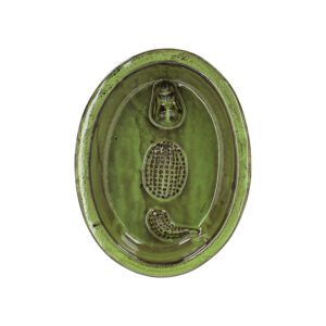 Esschert Design Bird bath oval crocodile (FB672 8714982297359) - 01