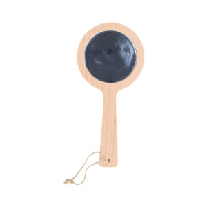 Esschert Design Wooden hand mirror (KG357 8714982292873) - 01