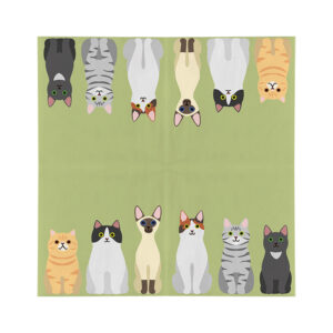 Esschert Design Paper napkins cats 33 x 33 cm (TP469 8714982295607) - 01