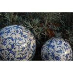 Esschert Design Boule en céramique 12cm patiné – Image 3