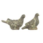 Esschert Design AC pigeon déco mousse set de deux (8714982135569