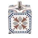 Esschert Design Carreaux de ciment lampe ? huile – Image 5