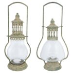 Esschert Design Aged Metal Green lantaarn keuze (87149821158511
