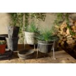 Esschert Design Bloempot standaard set van 3 – Image 3