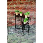 Esschert Design Set 3 guéridons pour plantes – Image 5