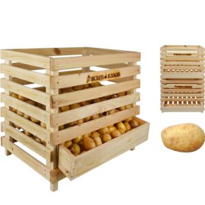 Esschert Design Caisse à pommes de terre bois (8714982126383