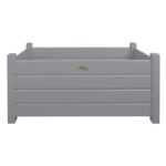 Esschert Design Planteur Rectangle set de 2  gris S/L – Image 3