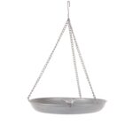 Esschert Design Bain oiseau à suspendre métal gris – Image 5
