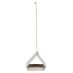 Esschert Design Mangeoire triangle résine vieillie (8714982131318