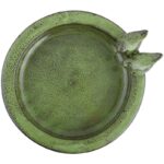 Esschert Design Bain oiseau sr pied c?ramique vert – Image 3