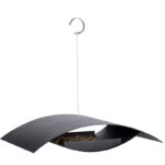 Esschert Design Mangeoire ? suspendre noire S – Image 3