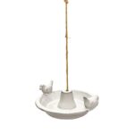 Esschert Design Vogelbad keramiek hangend rond ass. – Image 4
