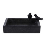 Esschert Design Vogelbad terrazzo vierkant (8714982171895