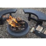 Esschert Design Banc  autour des foyers – Image 3