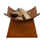 Esschert Design Vasque rouille carré (8714982085178
