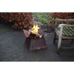 Esschert Design Vasque rouille carré – Image 4